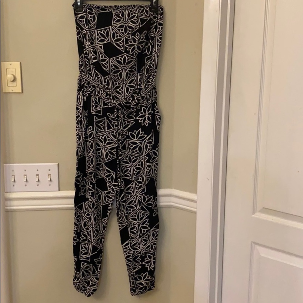 Strapless jumpsuit